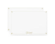 Fahrney's Vintage Border Notepad 5.5" x 8.5" - 2 Pack