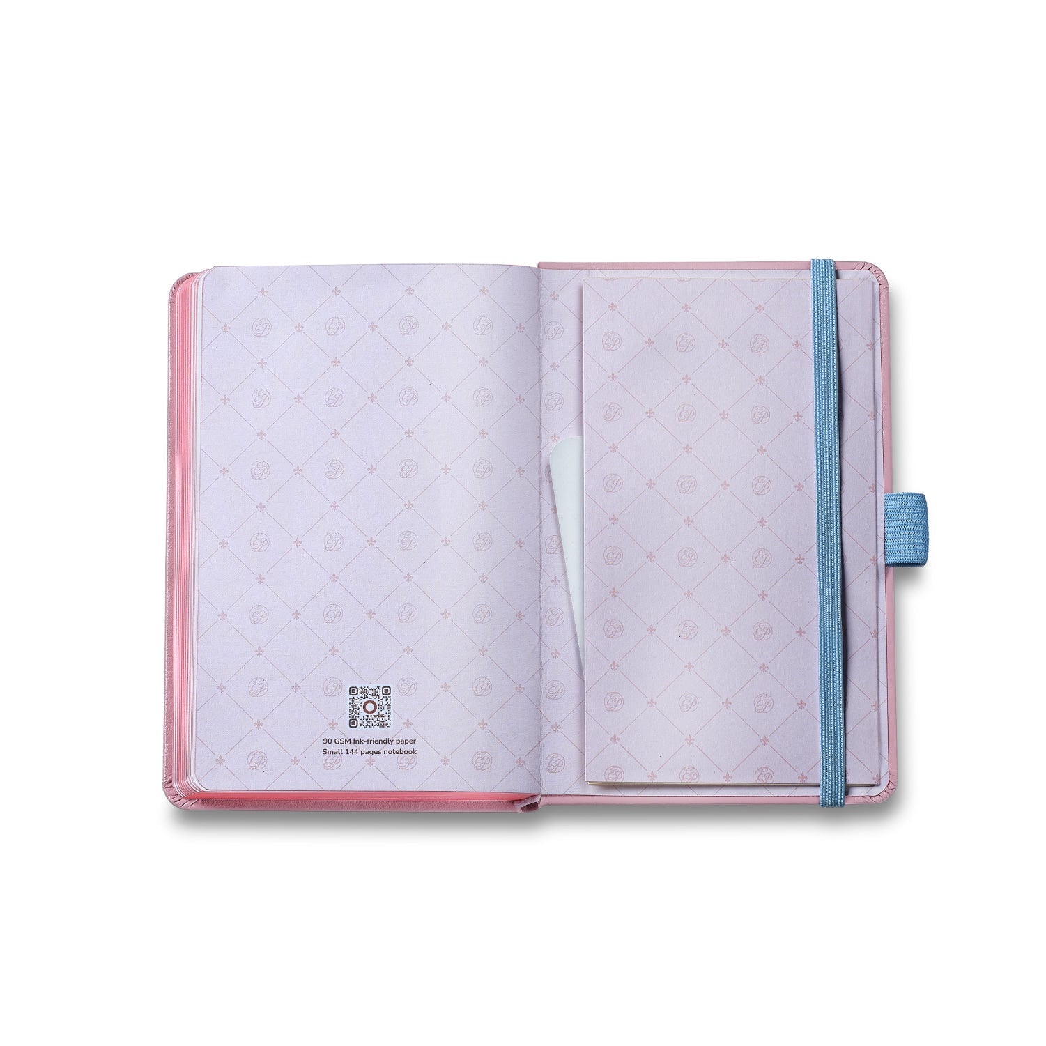 Sheaffer Emily in Paris Sentinel Pink Matte Ballpoint Pen with Chrome Trim & Small Hardbound Notebook Gift Set