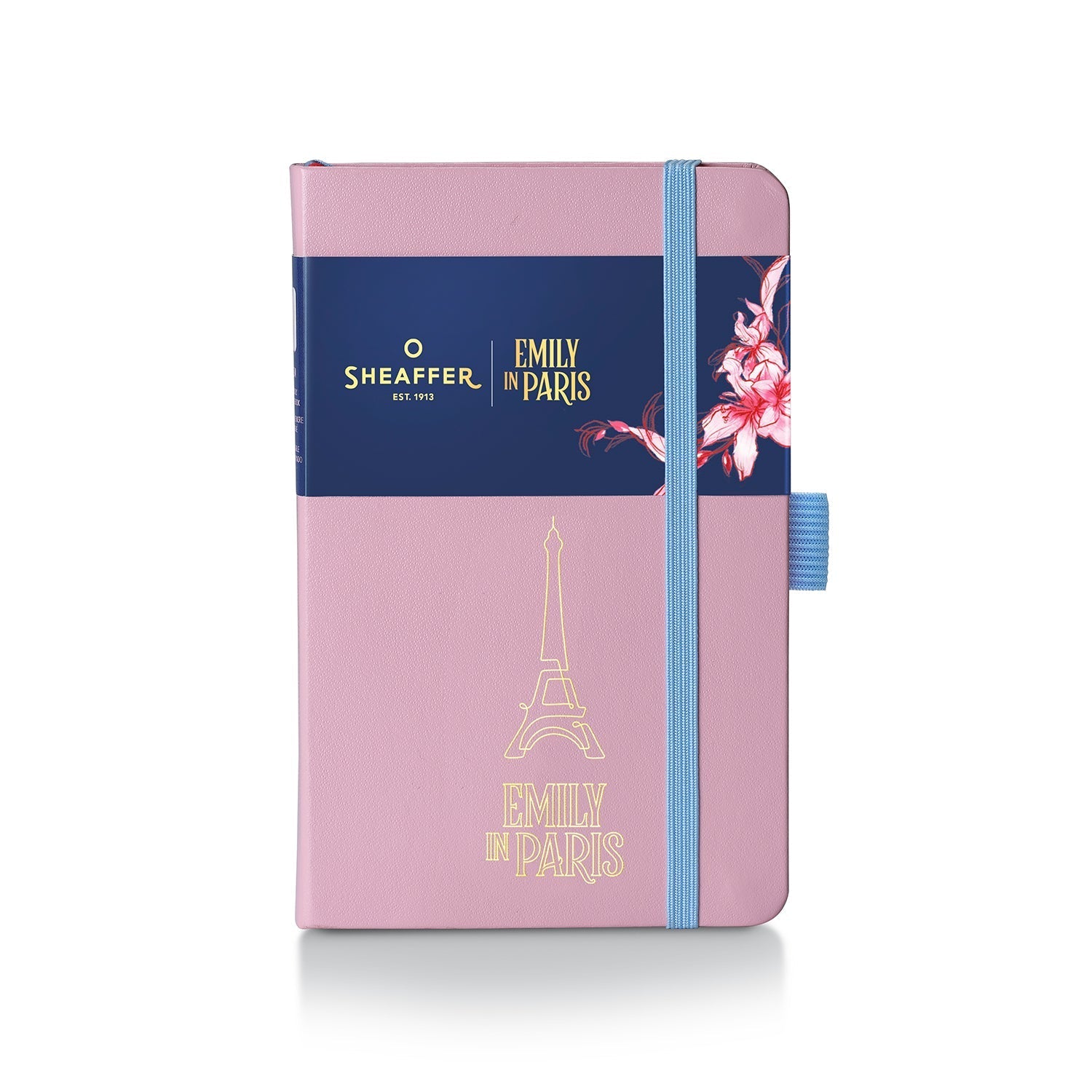 Sheaffer Emily in Paris Prelude Mini Pastel Pink Ballpoint Pen & Hardbound Small Notebook Gift Set