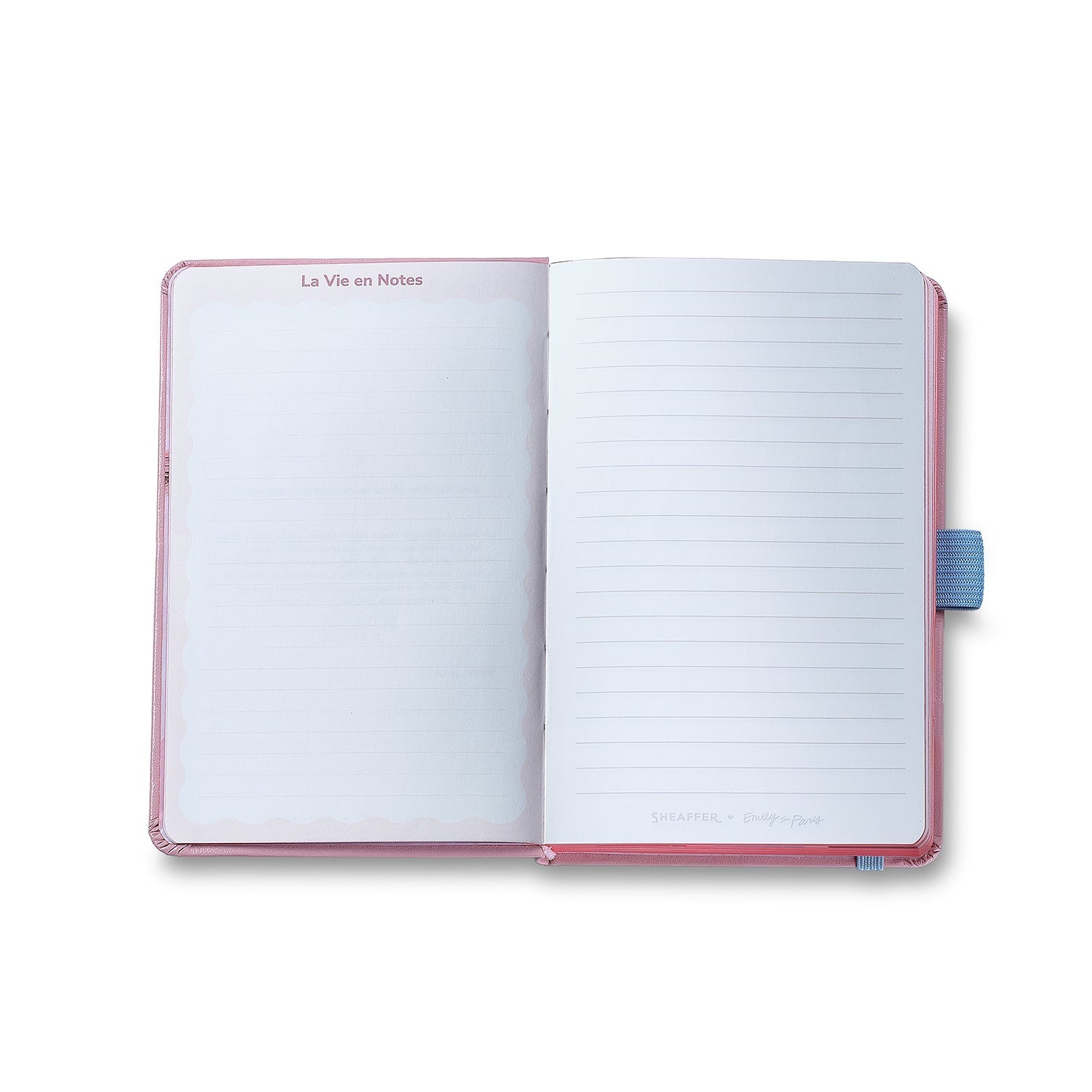 Sheaffer Emily in Paris Prelude Mini Pastel Pink Ballpoint Pen & Hardbound Small Notebook Gift Set