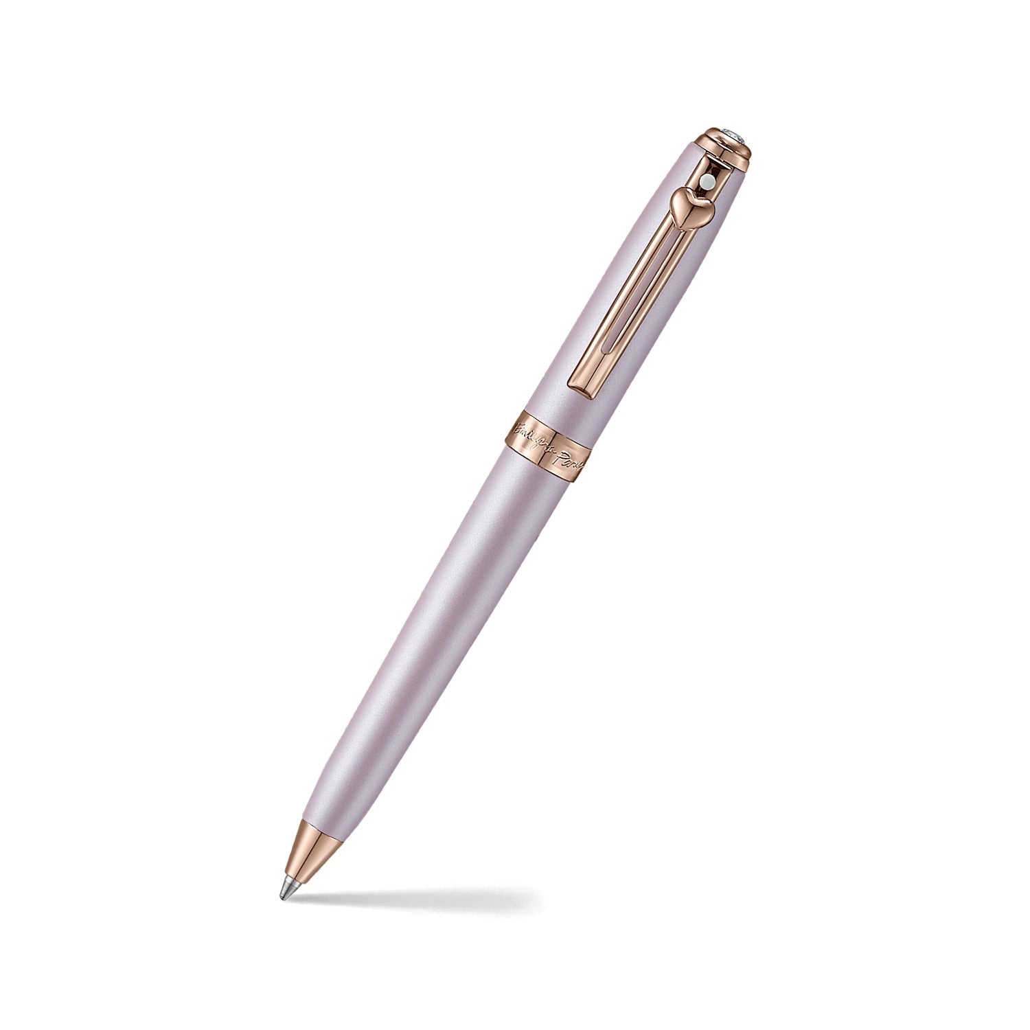 Sheaffer Emily in Paris Prelude Mini Pastel Pink Ballpoint Pen & Hardbound Small Notebook Gift Set