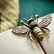 Esterbrook Bee Page Holder Brass