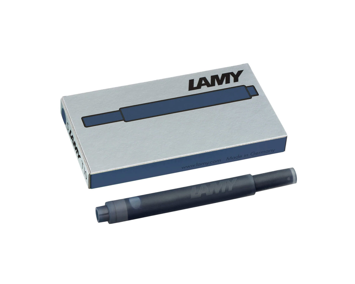 Lamy T10 Giant Fountain Pen Ink Cartridge Refill 5-Pack - Blue Black