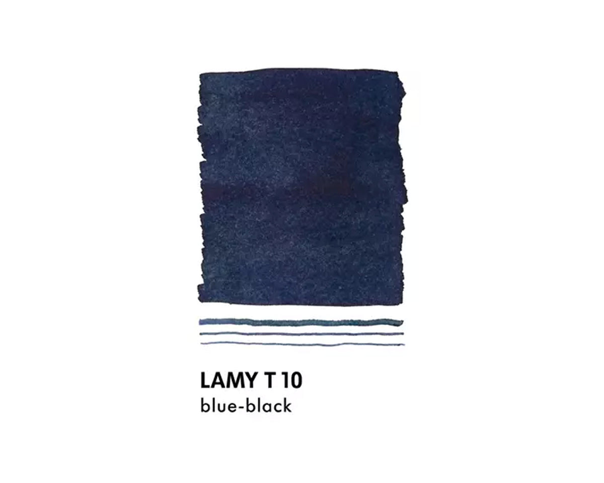 Lamy T10 Giant Fountain Pen Ink Cartridge Refill 5-Pack - Blue Black