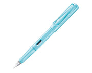 Lamy Special Edition Safari Fountain Pen w/ Italic Medium Nib Aquasky