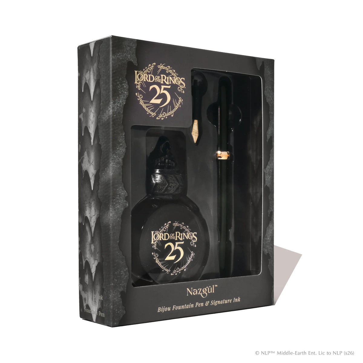 Ferris Wheel Press x The Lord of the Rings Bijou Fountain Pen Set with Ink - Nazgûl