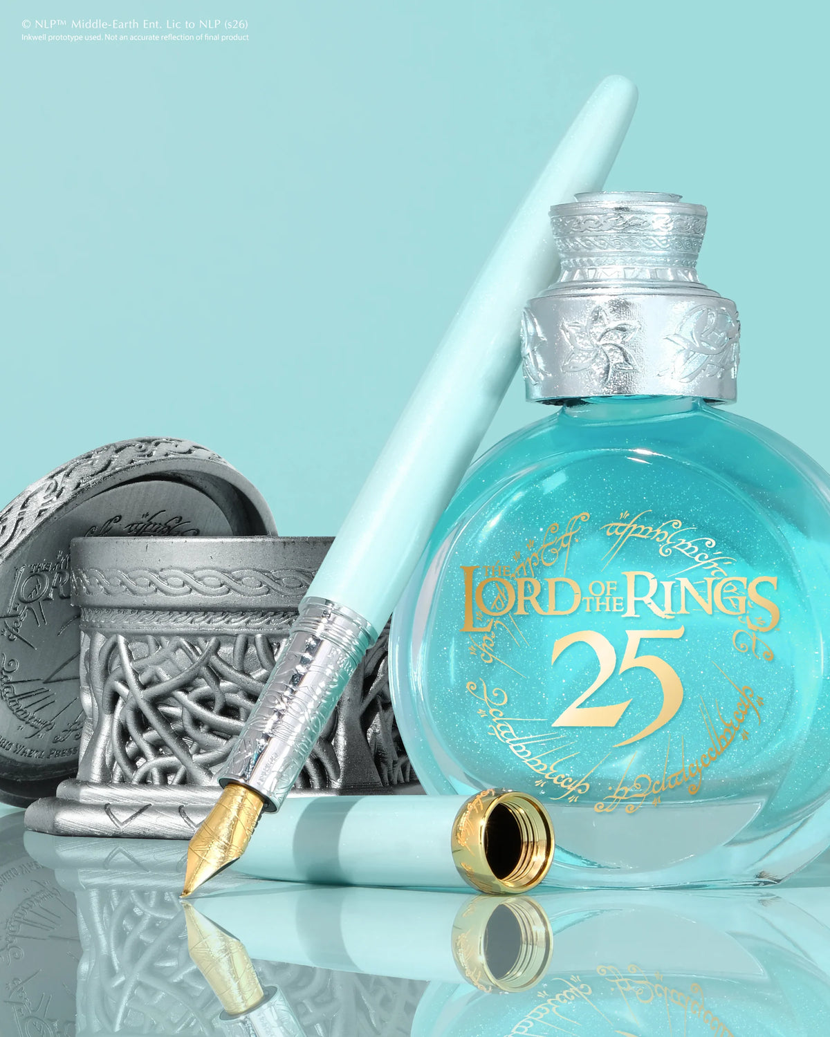 Ferris Wheel Press x The Lord of the Rings Mirror of Galadriel Limited Edition Inkwell (25th Anniversary)