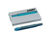 Lamy T10 Giant Fountain Pen Ink Cartridge Refill 5-Pack - Turquoise