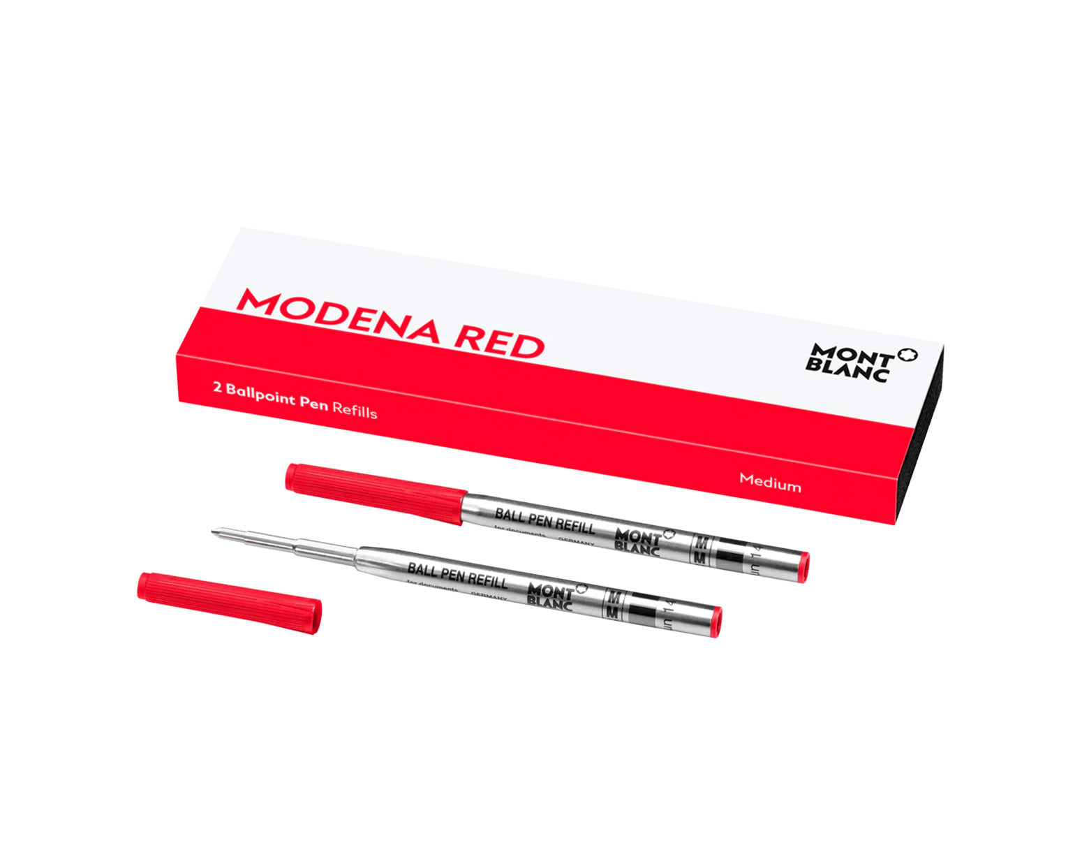 Montblanc Ballpoint Refill 2 Pack - Modena Red