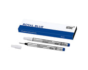 Montblanc fine liner refills with packaging on a white background