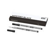 Montblanc Classique Rollerball Refill 2 Pack -Mystery Black - Fine