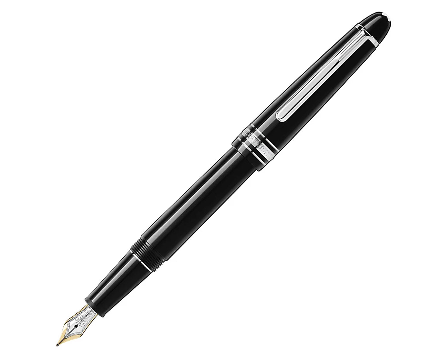 Montblanc Meisterstück Classique Fountain Pen with Platinum Trim