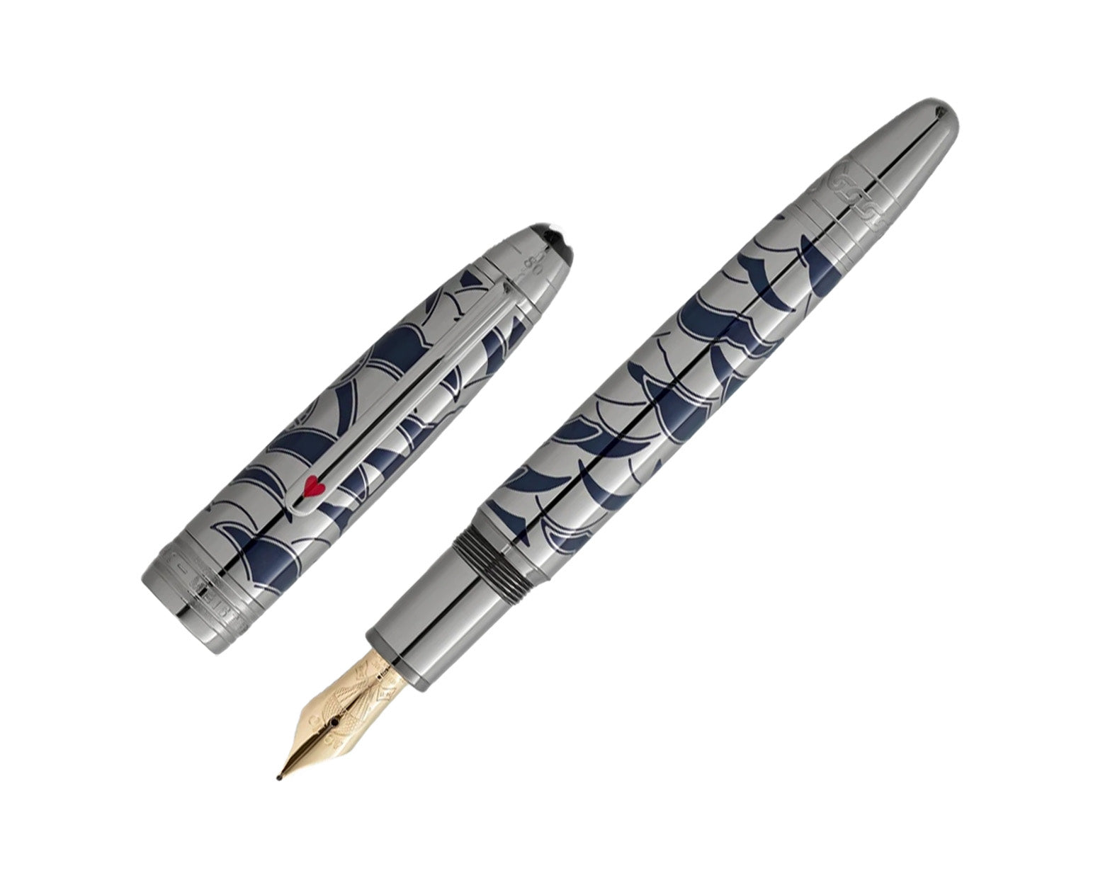 Montblanc Meisterstück Legrand Solitaire Around The World in 80 Day Fountain Pen