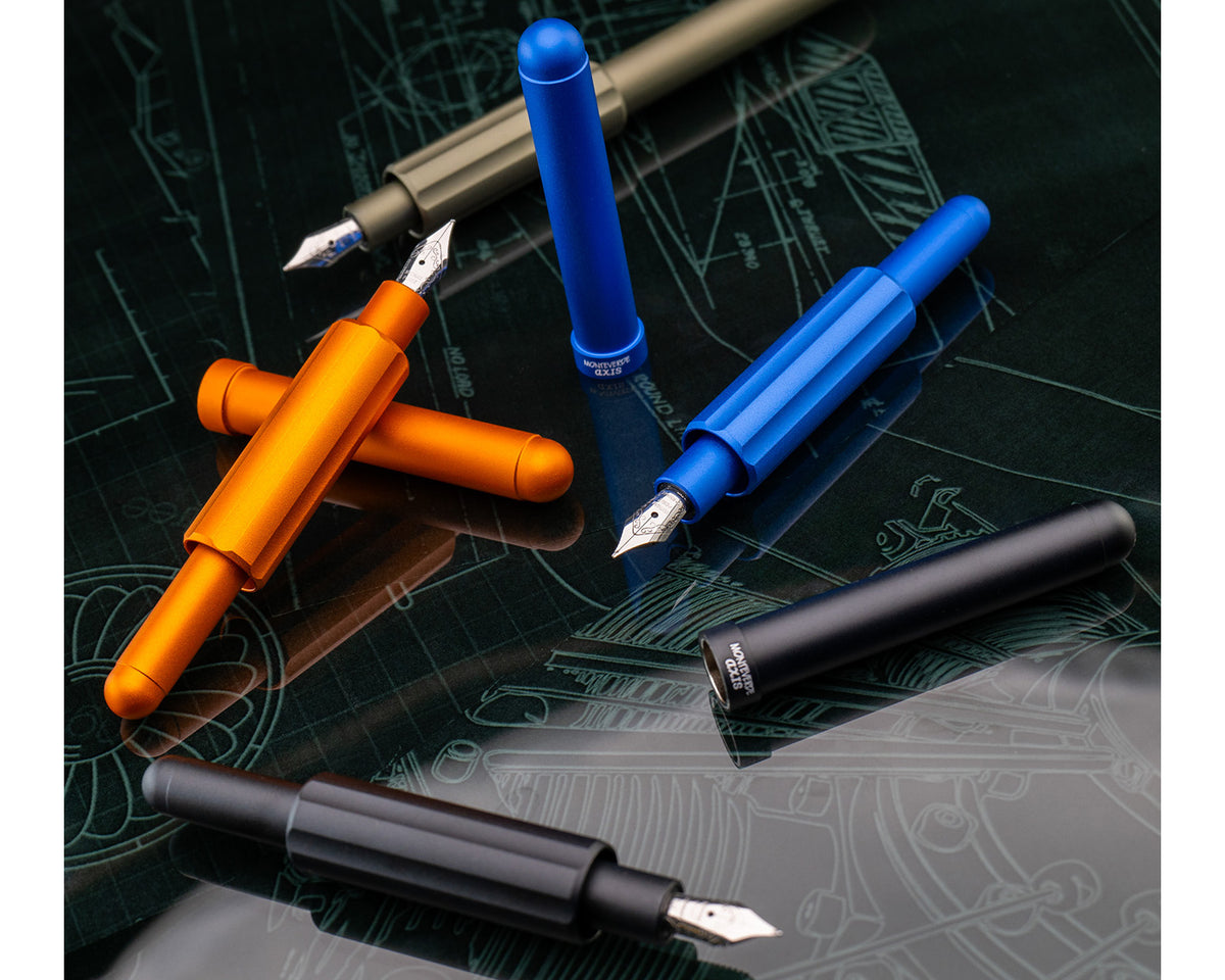 Monteverde Axis Matte Orange Fountain Pen