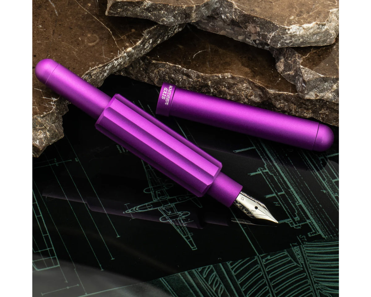 Monteverde Axis Matte Purple Fountain Pen