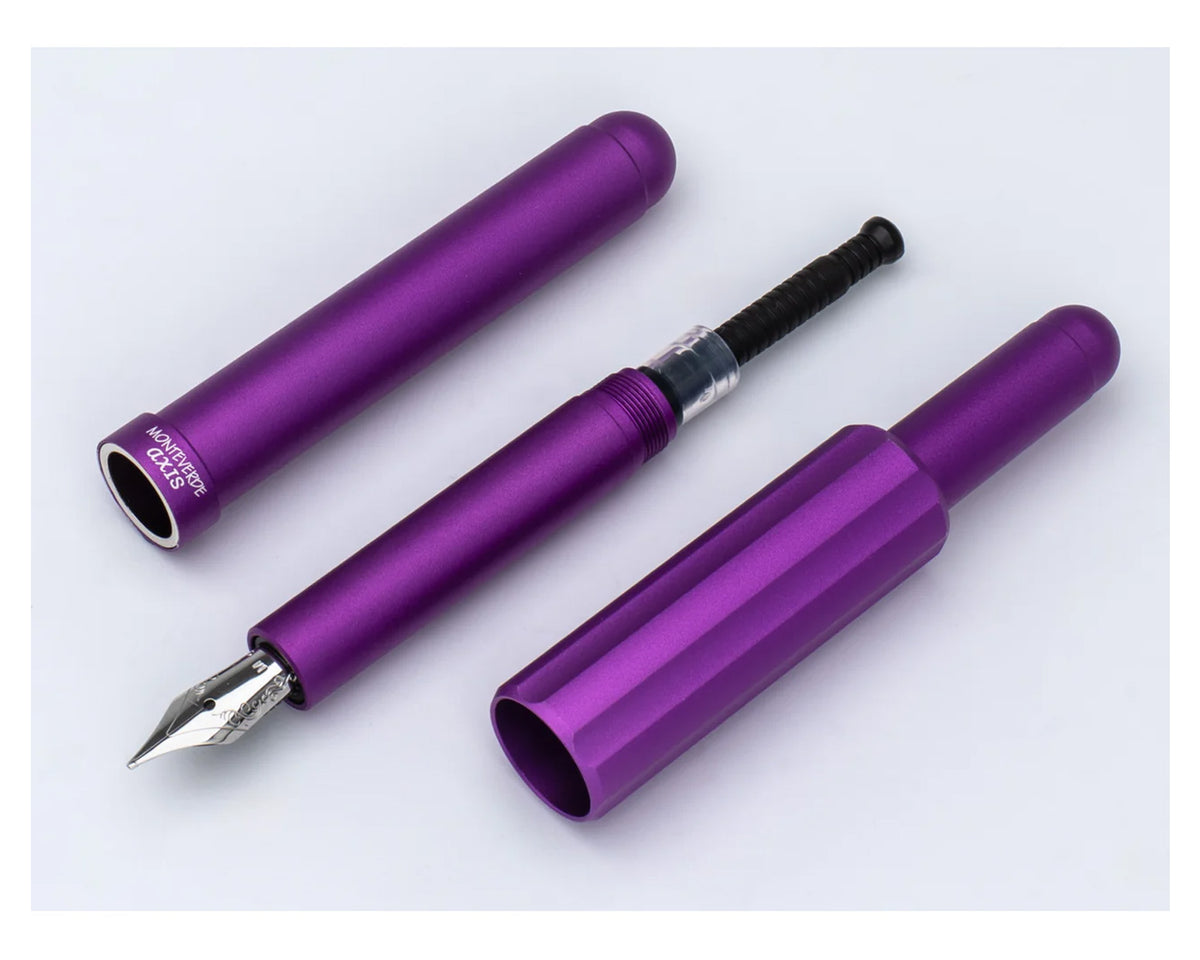 Monteverde Axis Matte Purple Fountain Pen