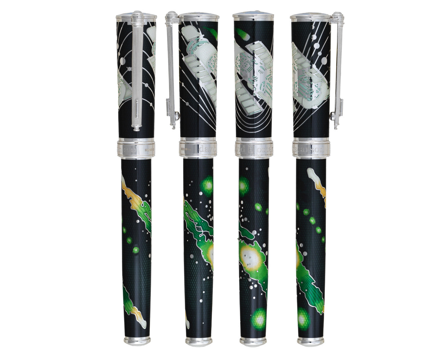 David Oscarson Edwin Hubble Rollerball Pen - Martian Green