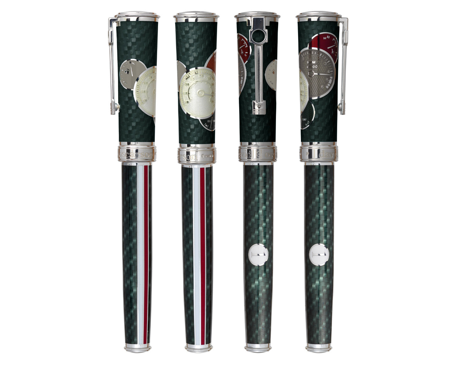 David Oscarson Take it to the Limit Rollerball Pen - Carbon Black Monochromatic