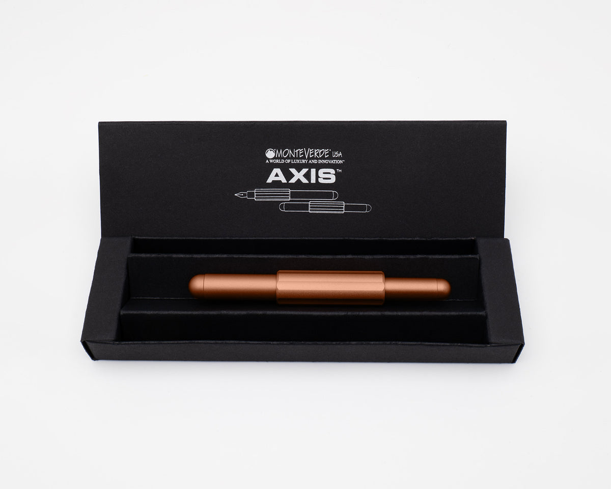 Monteverde Axis Matte Champagne Fountain Pen