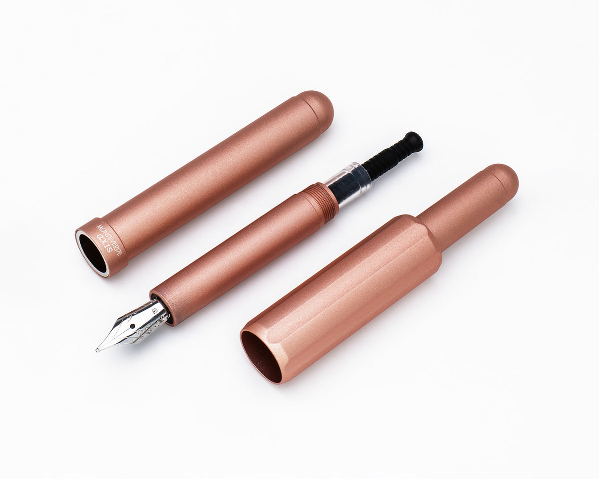 Monteverde Axis Matte Champagne Fountain Pen