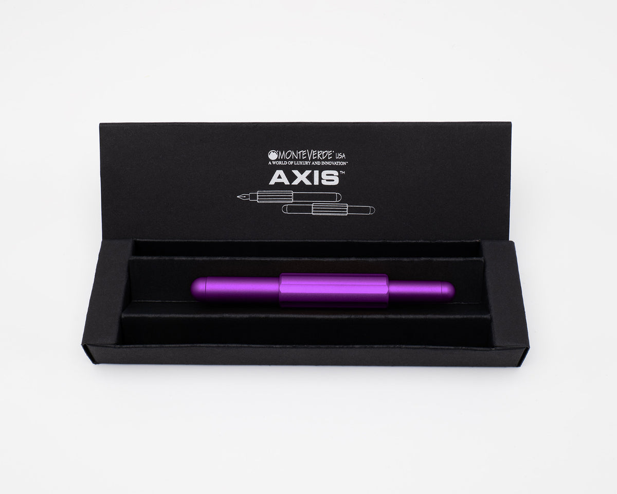 Monteverde Axis Matte Purple Fountain Pen