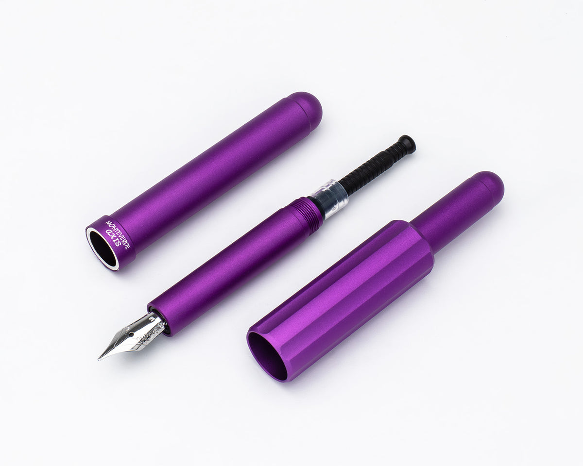 Monteverde Axis Matte Purple Fountain Pen