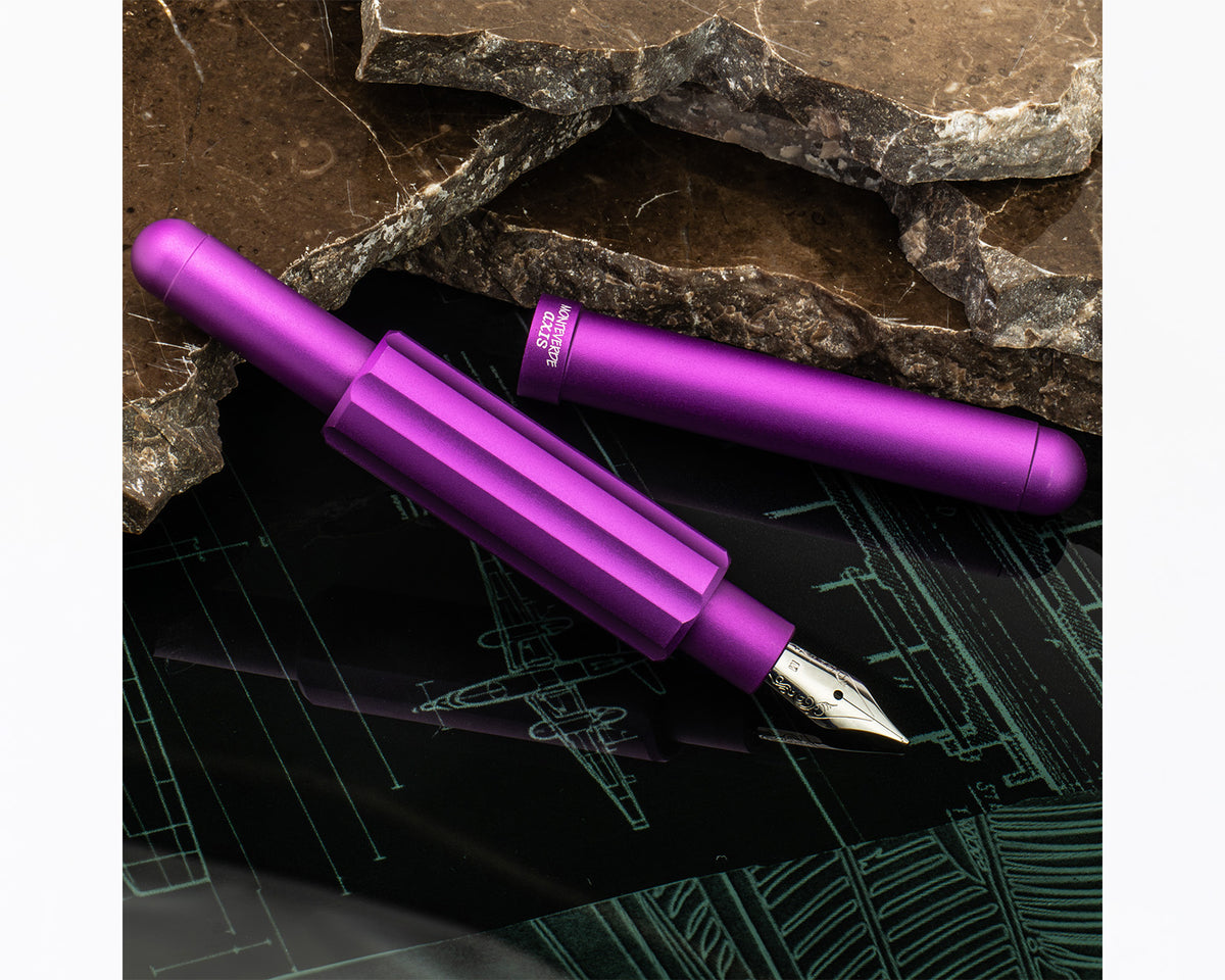 Monteverde Axis Matte Purple Fountain Pen