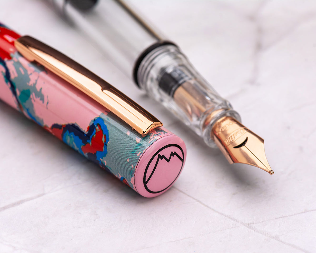 Monteverde MP1 Fine Art Series Fountain Pen Set with 15ml Ink - Woman with a Hat
