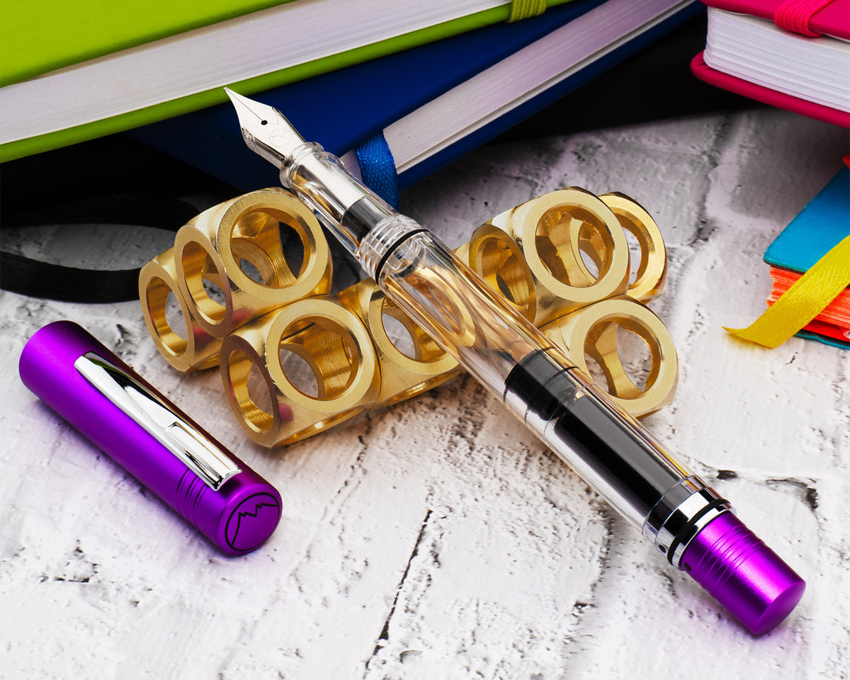 Monteverde MP1 Fountain Pen - Purple Frost