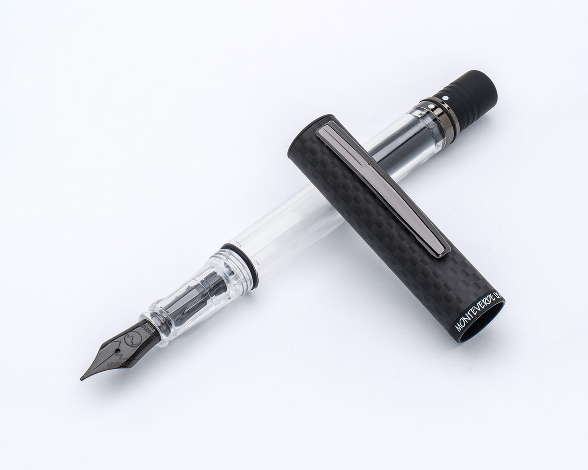 Monteverde MP1 Fountain Pen - Carbon Fiber