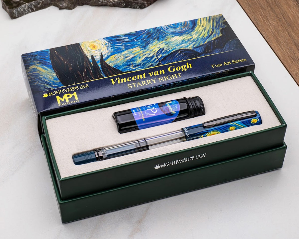 Monteverde MP1 Fine Art Series Fountain Pen Set with 15ml Ink - Starry Night