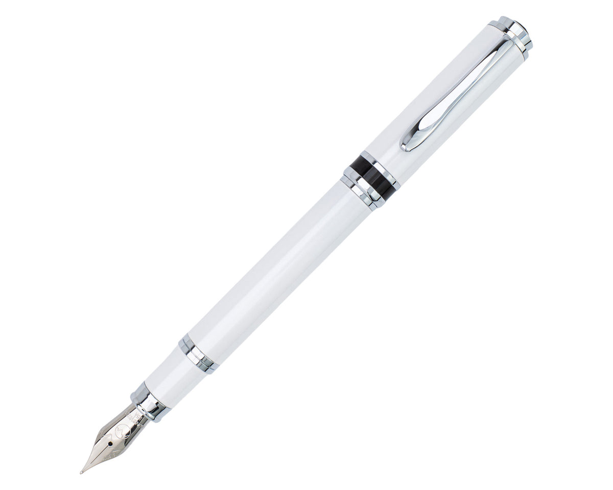 Monteverde Innova Color of The Year 2026 Cloud Dancer with Chrome Trim Fountain Pen Set (Limited Edition)