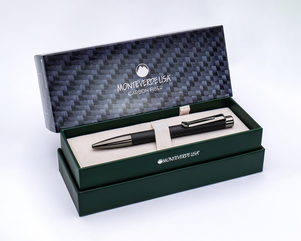 Monteverde Ritma Matte Carbon Fiber Ballpoint Pen