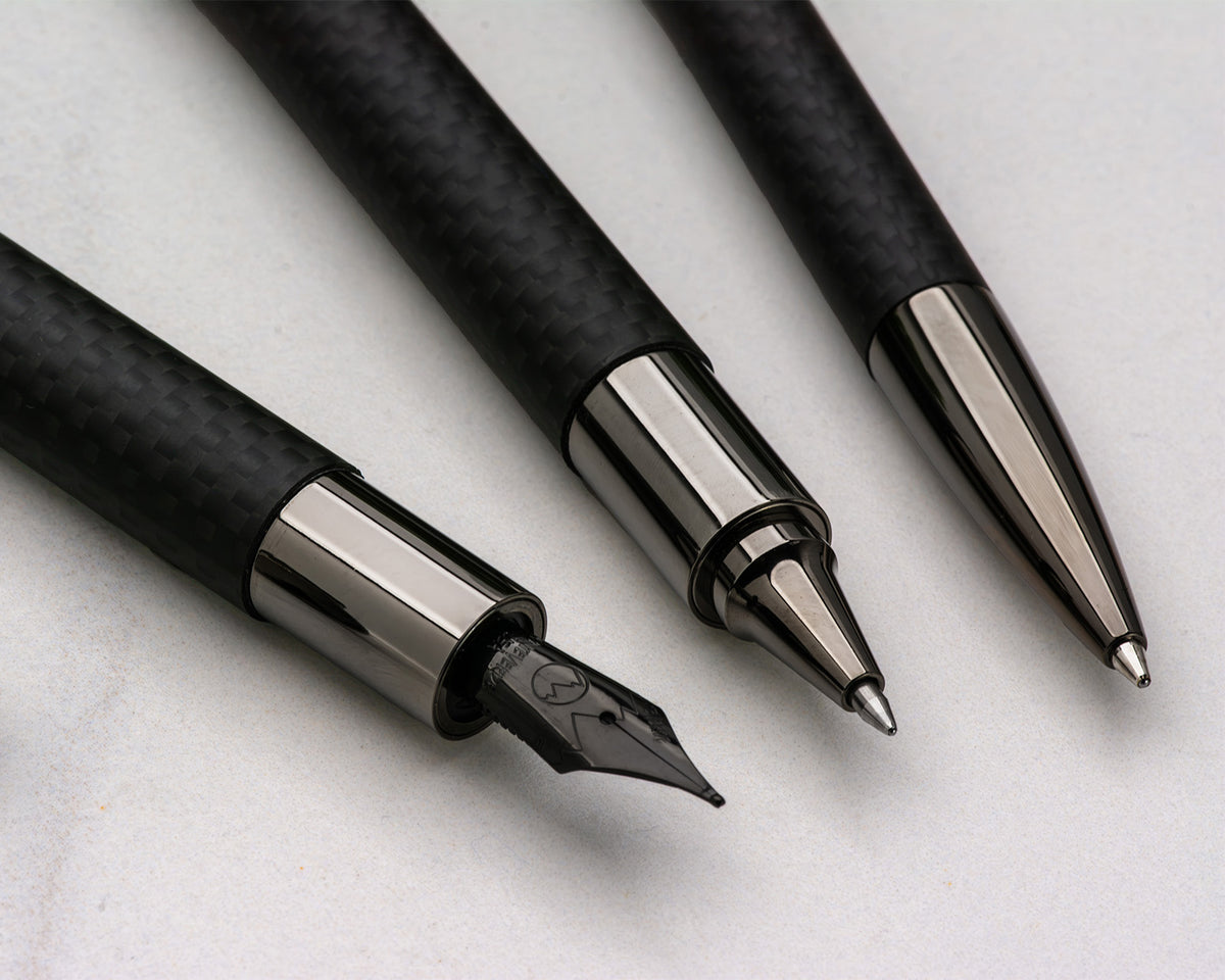 Monteverde Ritma Matte Carbon Fiber Rollerball Pen