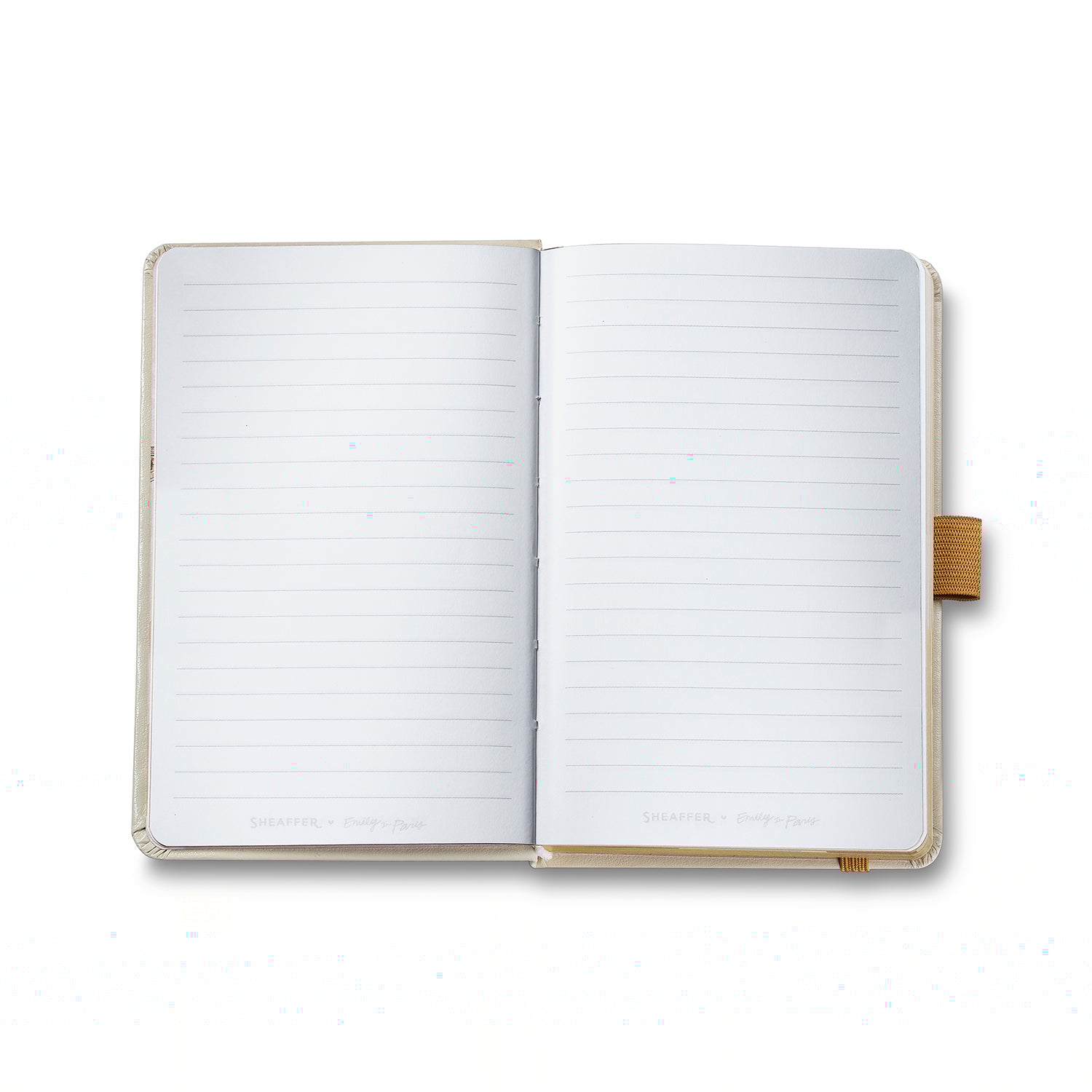 Sheaffer Emily in Paris Small Notebook 90 GSM Ink Friendly Paper with Embossed Eiffel Tower - Beige