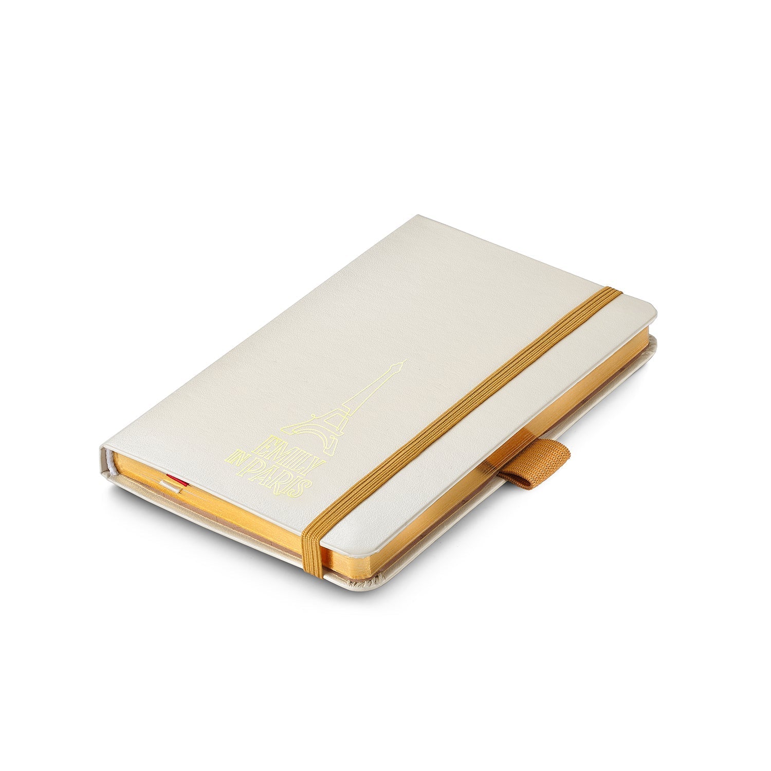 Sheaffer Emily in Paris Small Notebook 90 GSM Ink Friendly Paper with Embossed Eiffel Tower - Beige