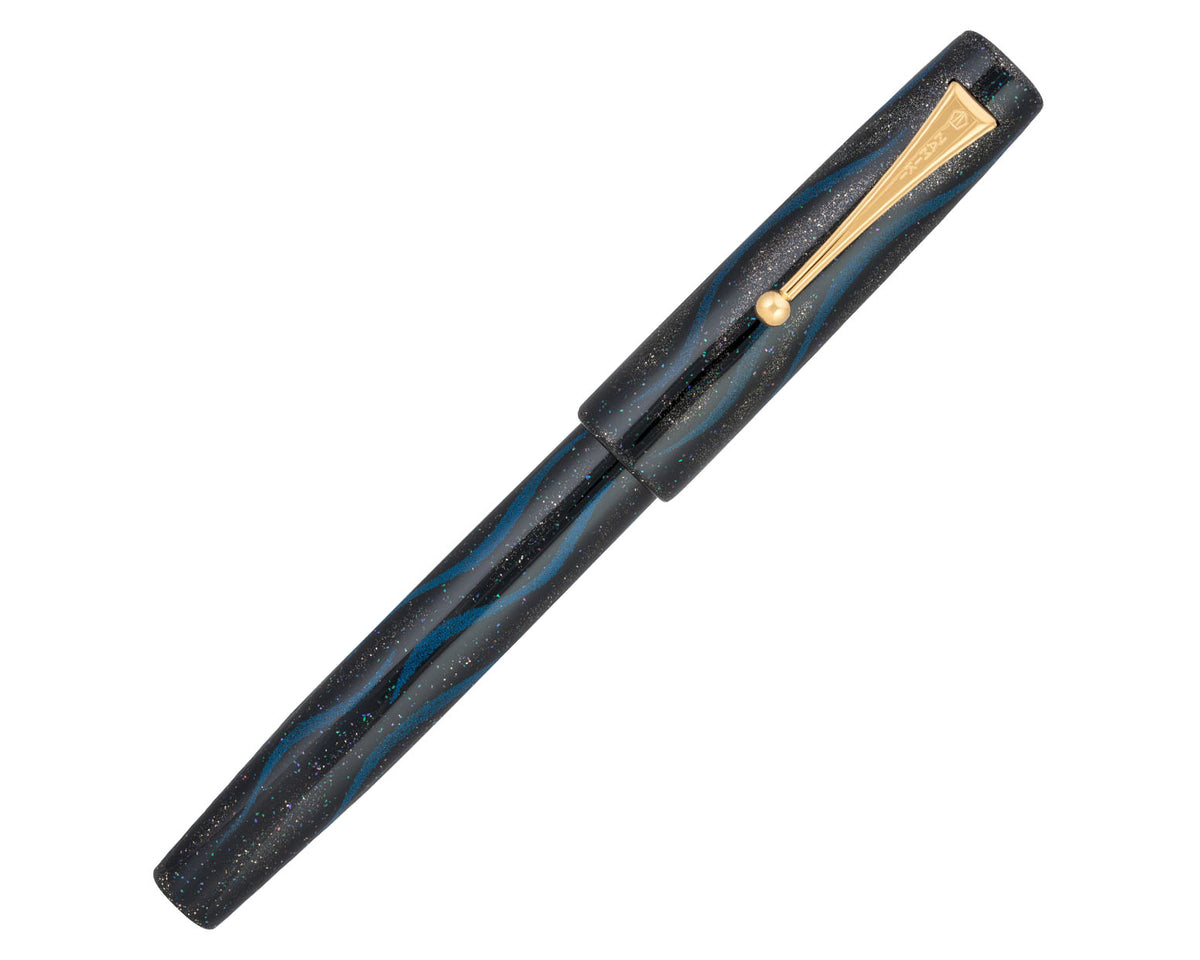 Namiki Aya Seiryu-Limpid Stream Blue Fountain Pen - 18K Nib
