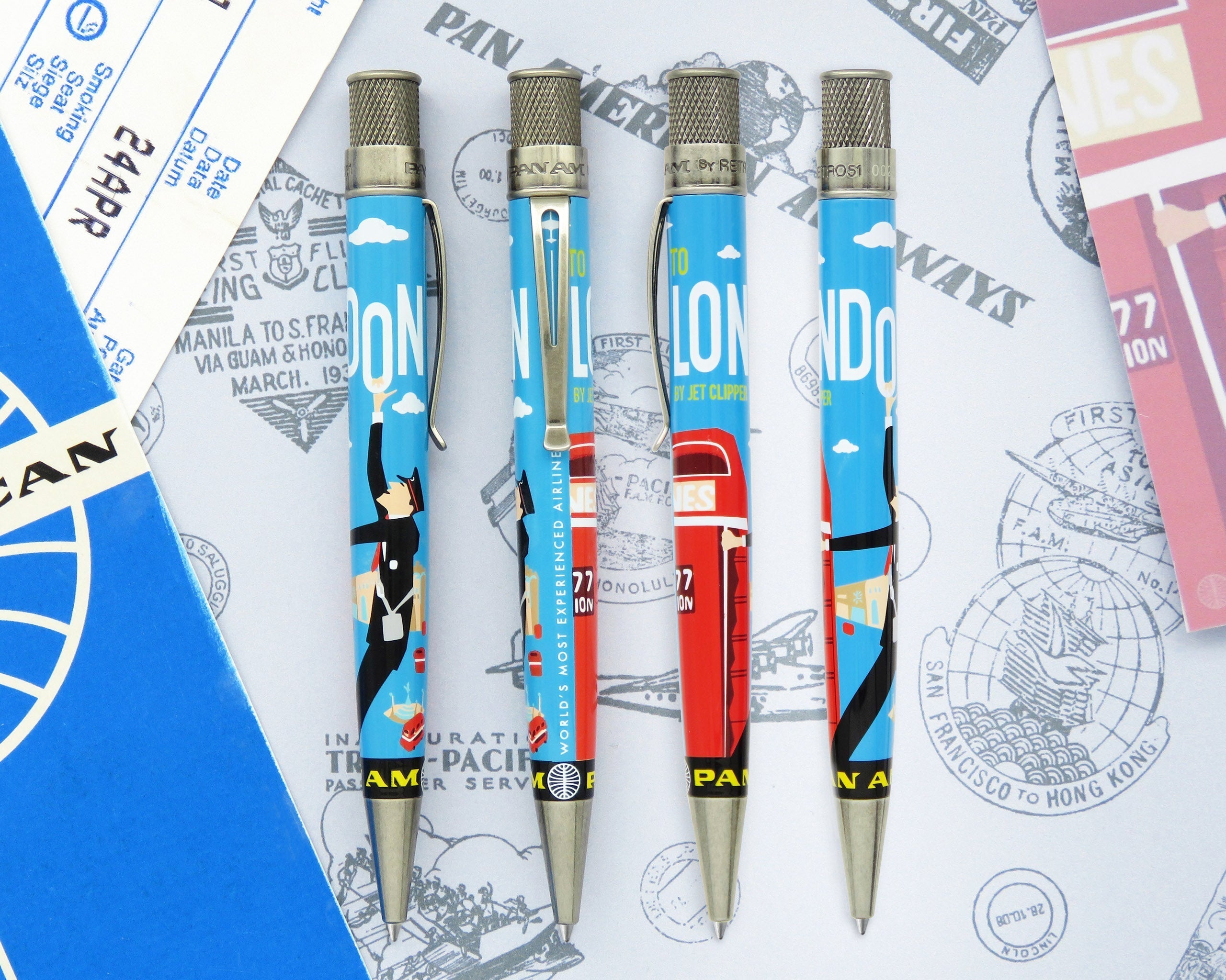 Pan Am® - London Poster Rollerball