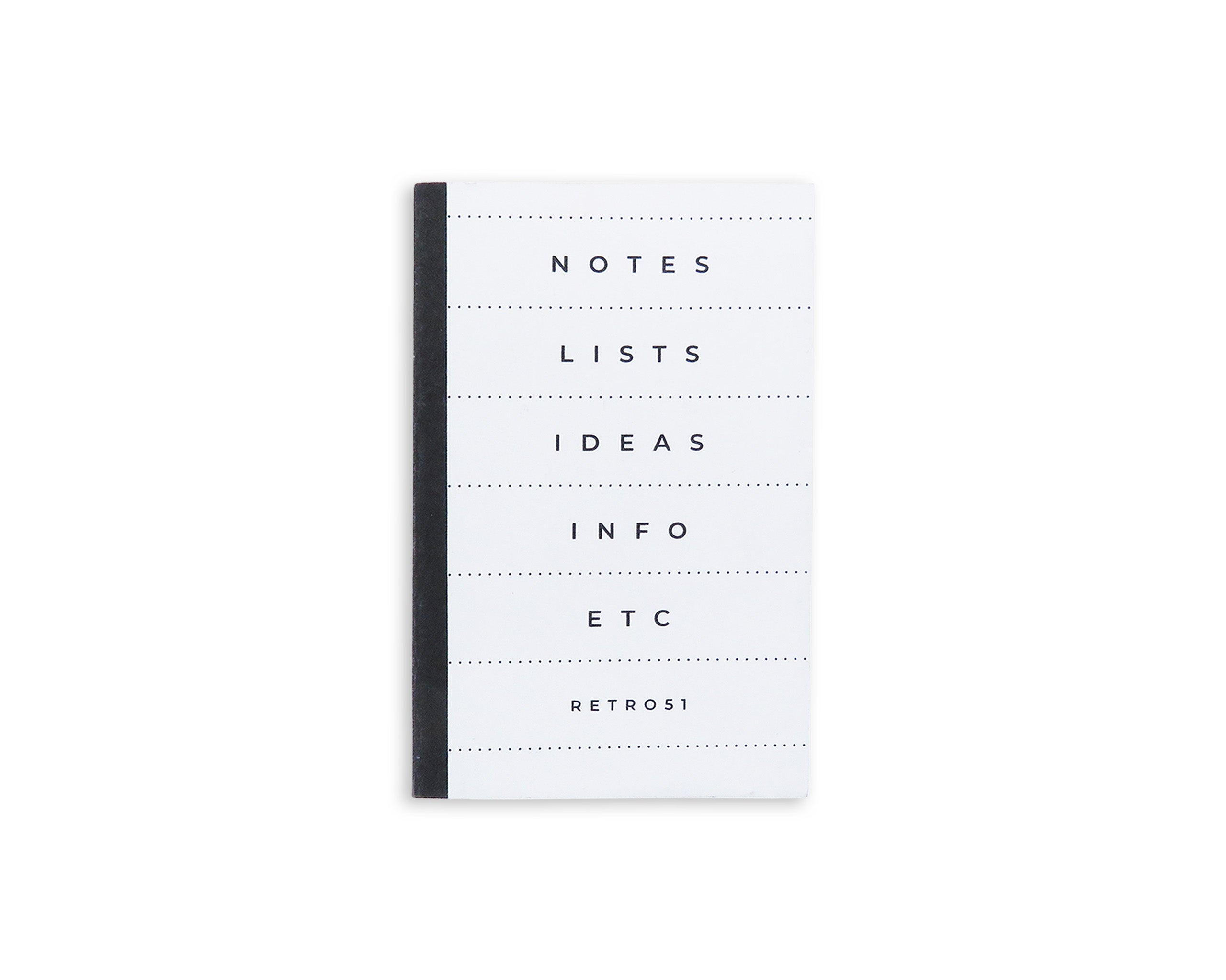 Retro51 Modern Traveler Mini Notepad Refills 3 Pack
