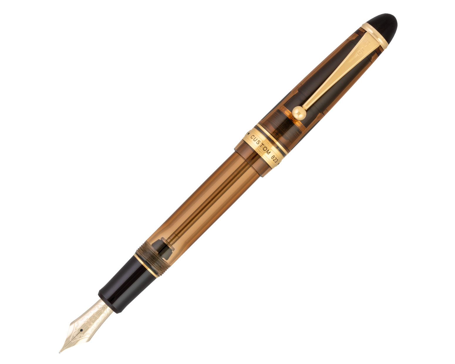 Pilot Custom 823 Amber Fountain Pen