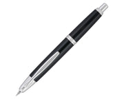 Pilot Vanishing Point Black / Rhodium Fountain Pen