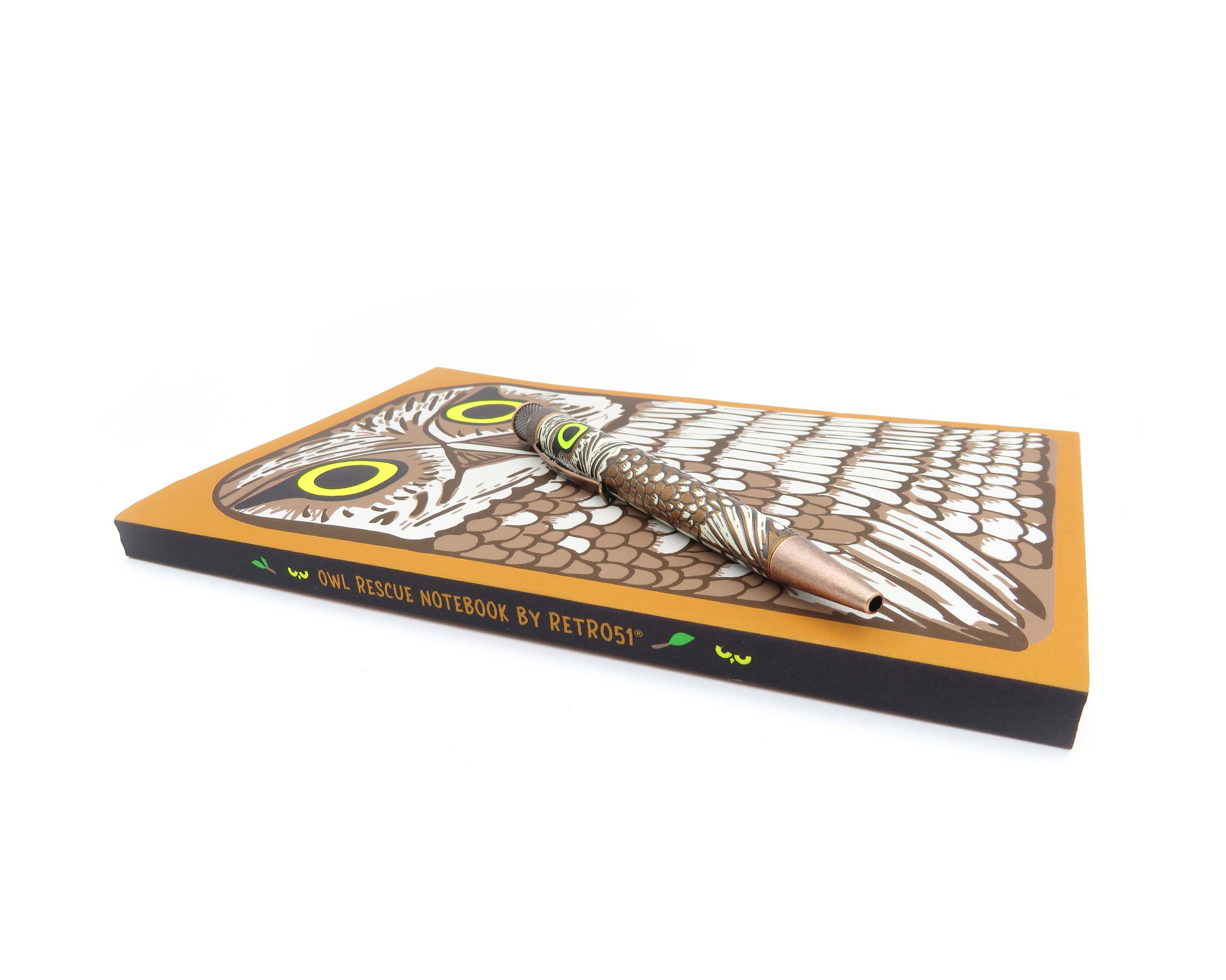 Retro51 Owl Rescue Classic Notebook with Dot Grid