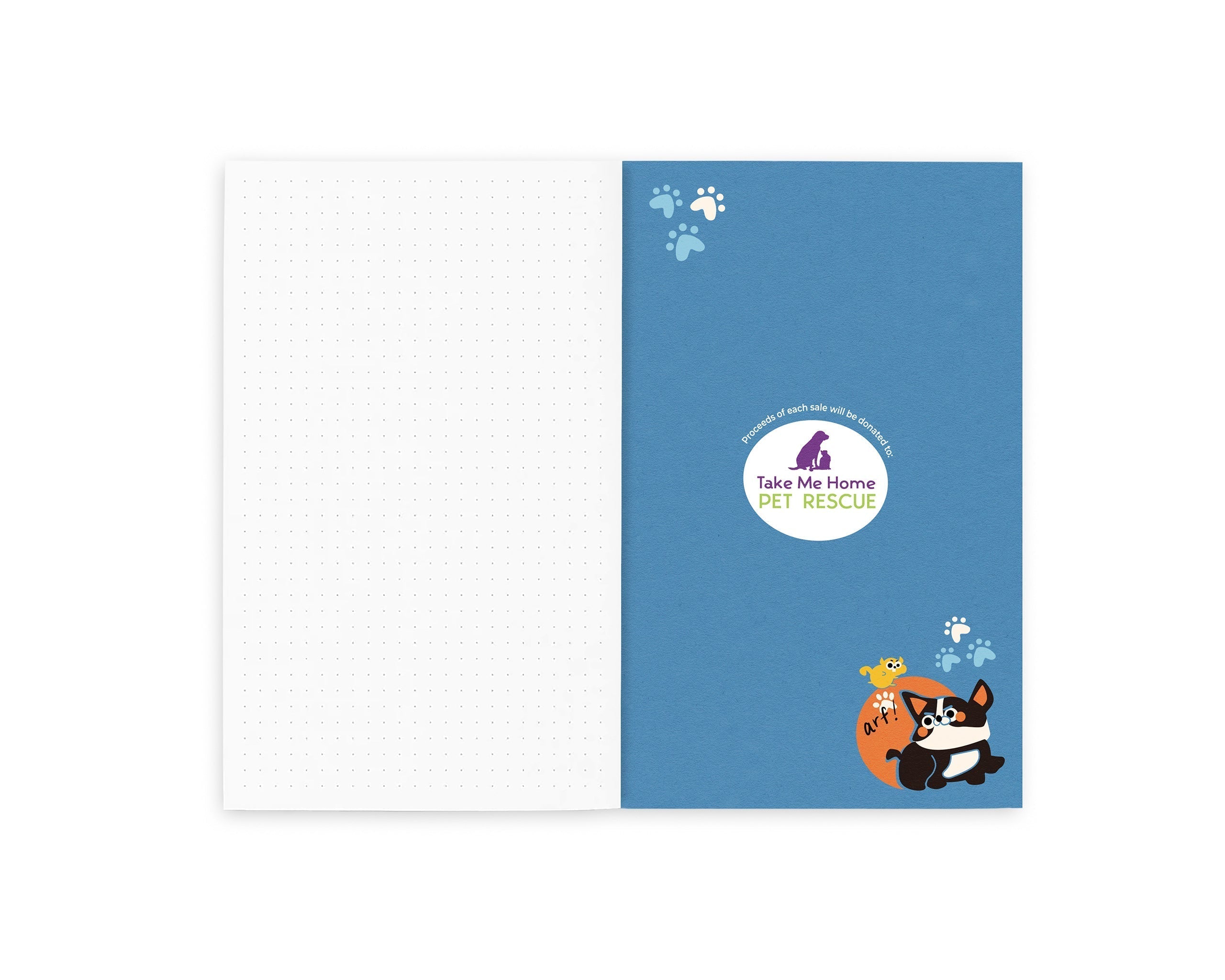 Retro51 Dog Rescue 5 Classic Notebook
