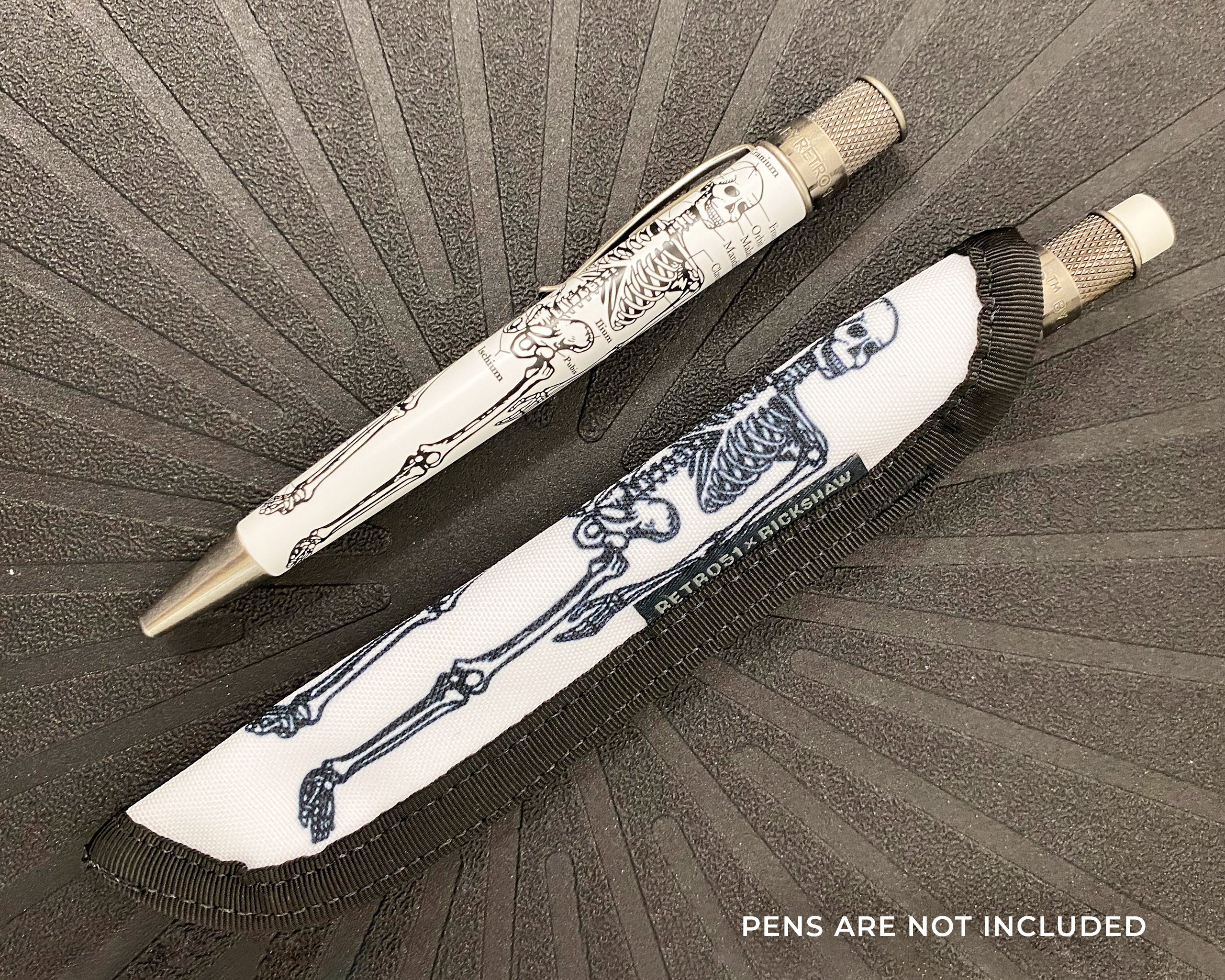 Retro51 x Rickshaw Dr. Gray Single Pen Sleeve