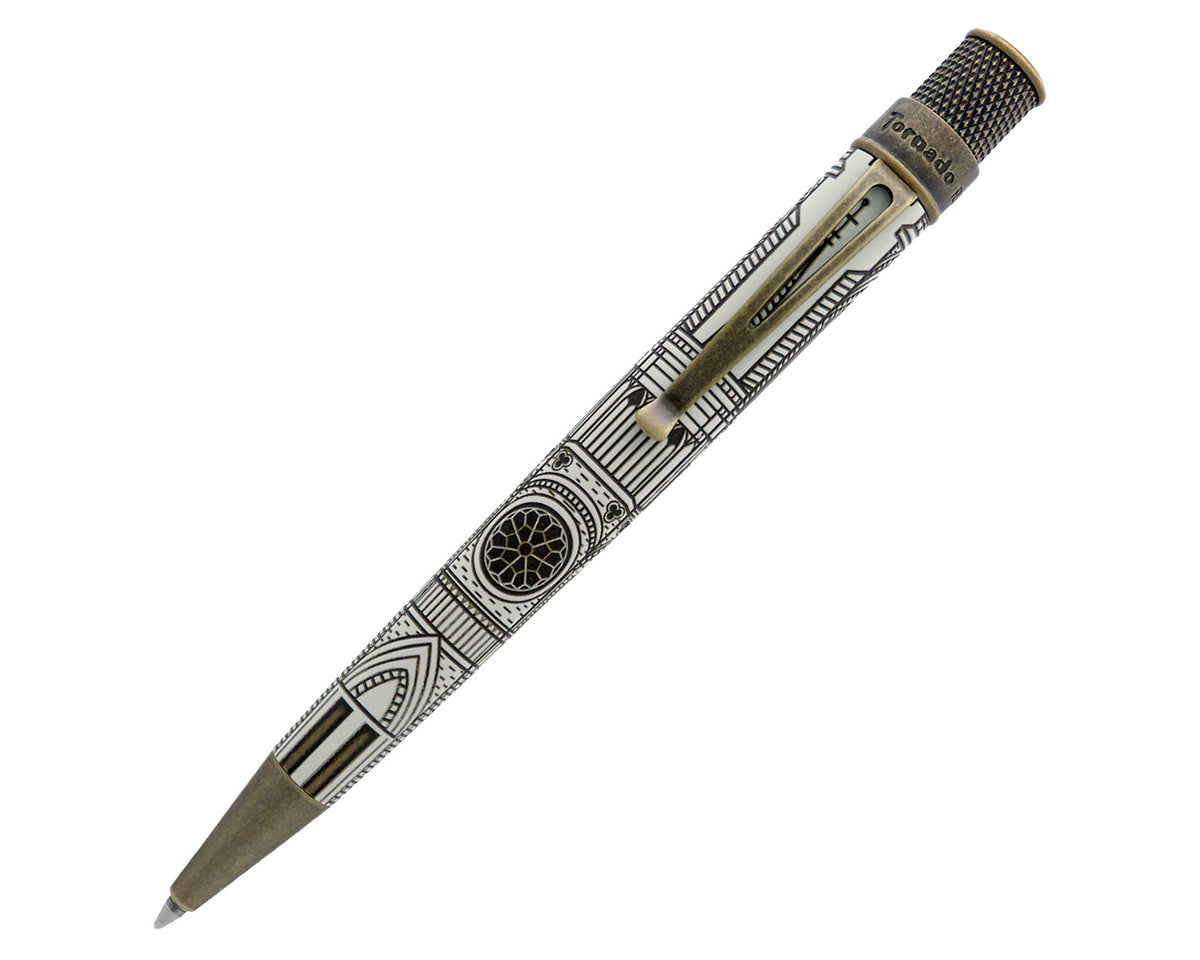 Retro51 Tornado™ Vintage Metalsmith Cathedral Rollerball Pen