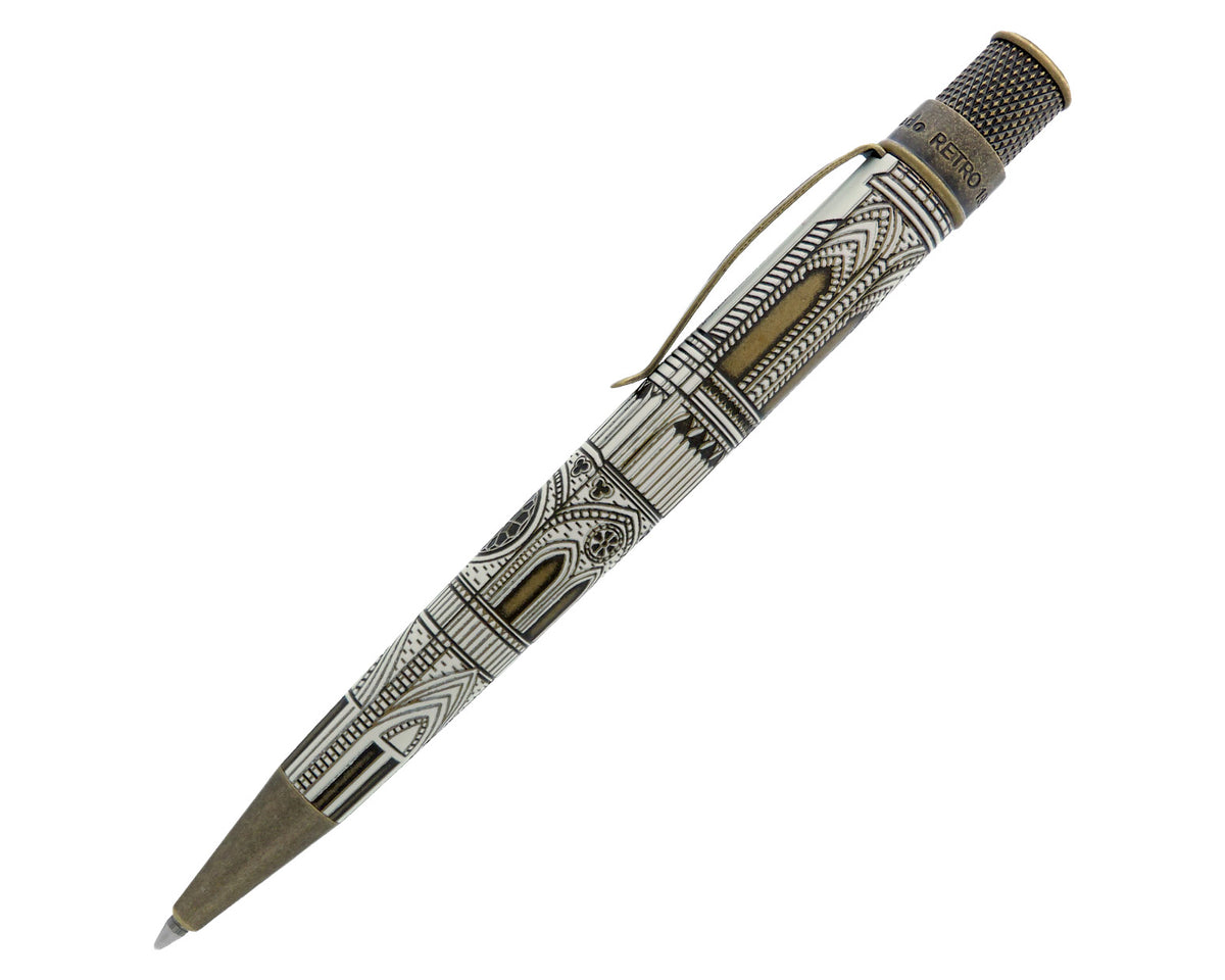 Retro51 Tornado™ Vintage Metalsmith Cathedral Rollerball Pen