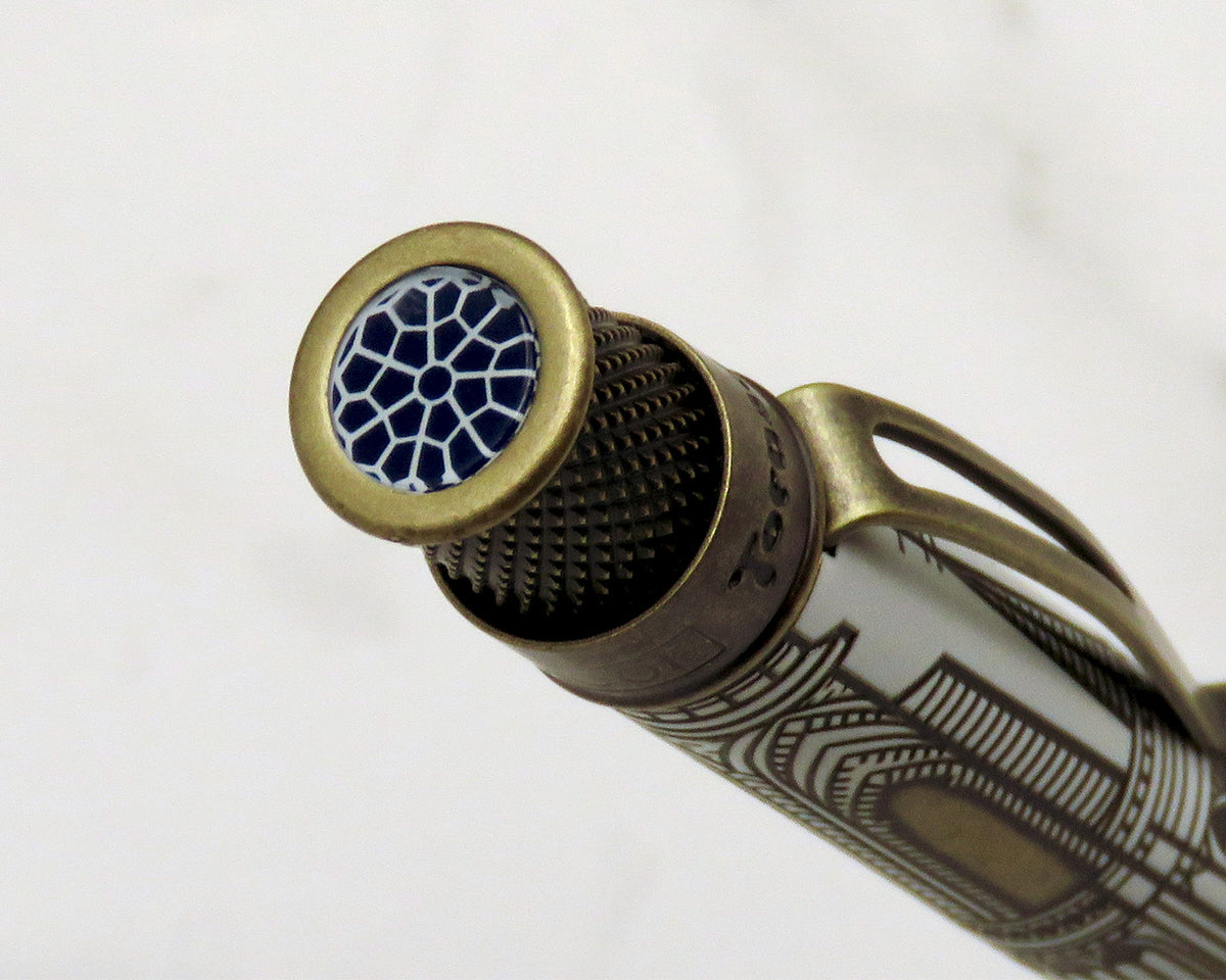 Retro51 Tornado™ Vintage Metalsmith Cathedral Rollerball Pen