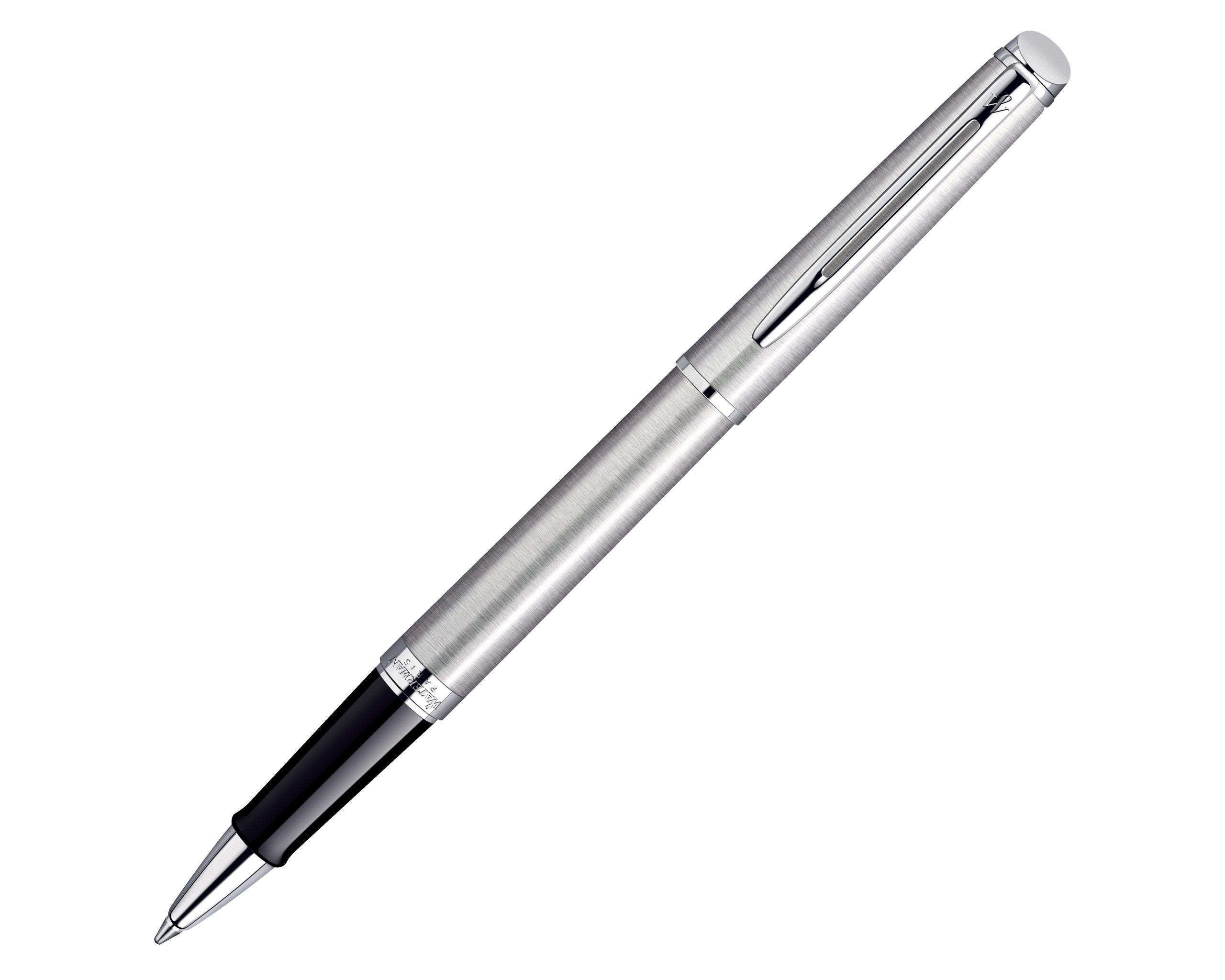 Waterman Hemisphere Rollerball Pen Stainless Chrome Trim