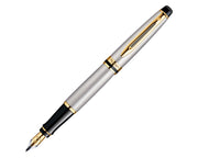 Waterman Expert Fountain Pen - Stainless Gold Trim