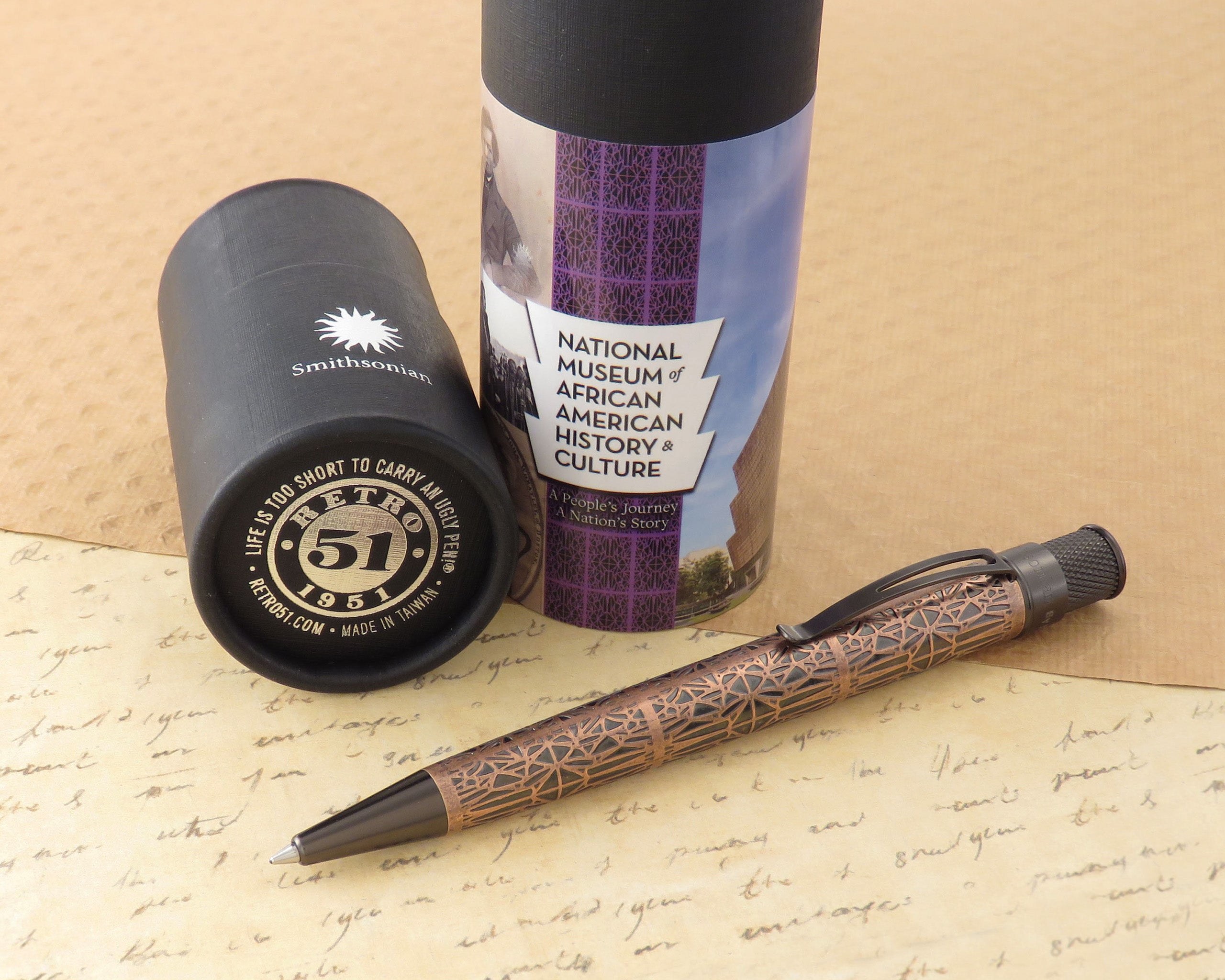 Retro51 Smithsonian Corona (National Museum of African American History & Culture) Rollerball Pen